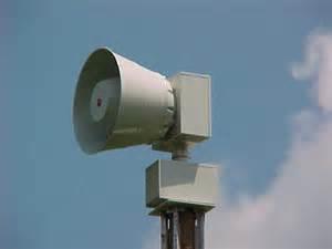 Outdoor Warning Sirens Tested April 13 at Noon